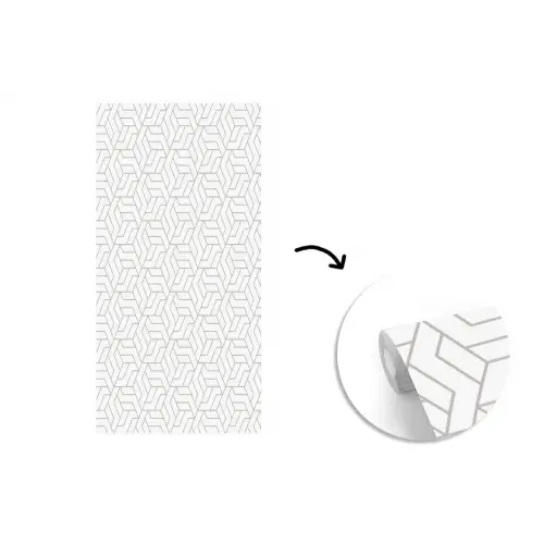 Grafisch - Patroon - Modern - Hexagon fotobehang vinyl groot 64 -3d