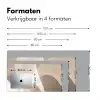 Vloeiende vlakken - Harmonieus - Golvend Muismat XXL klein -sfeer5