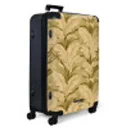 Palmbladeren - Klassiek - Groen NBS - Large koffer - Volwassenen Unisex groot -product1