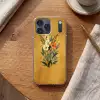 Bladeren - Boeket - Bloemen - Geel Telefoonhoesje iPhone 17 Pro Max klein -sfeer1