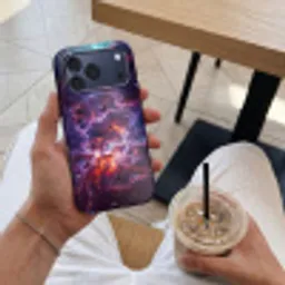 Space - Stars - Abstract - Colorful Toughcase MagSafe Apple iPhone 17 Pro Max klein -Sfeer1M