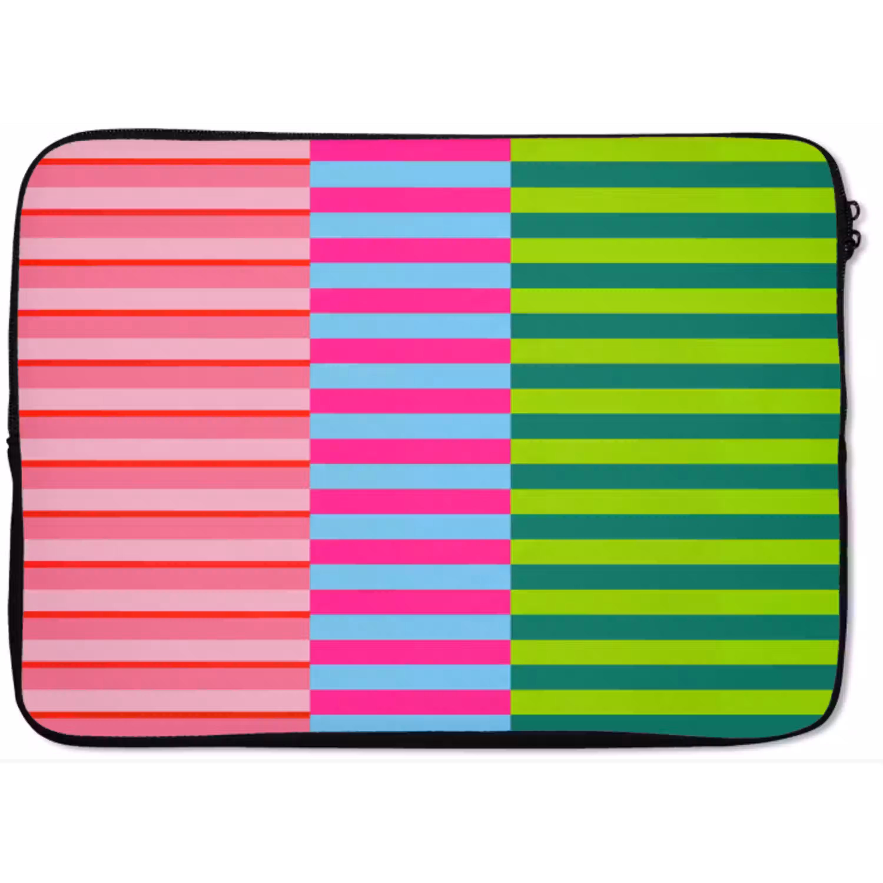 Patroon - Strepen - Modern - Abstract - Kleurrijk laptophoes neopreen klein -zkaufland3dotto