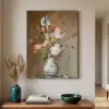 Bloemstilleven - Balthasar van der Ast - Oude Meesters Textielframe zwart klein -sfeer1
