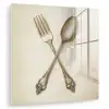 Beige - Vintage - Bestek plexiglas 5mm klein -zzzproduct_nieuw