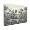 Tropisch - Landschap - Illustratie canvas 2cm klein -z3d