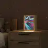 Formule 1 - Auto - Race - Jongens - Kleurrijk Light Box met kabel (Kinderlampje) klein -sfeer1_kind