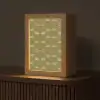 Libellen - Patroon - Groen Light Box met kabel (Tafellamp) klein 925 -z3d_website