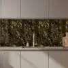 Zwart - Marmer - Goud keuken achterwand 2 middel 871 zz_3dshopping
