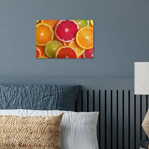 Fruit - Kleurrijk - Close up poster papier klein -sfeer2