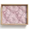 Roze - Kwartsmarmer - Aders Dienblad Rechthoek middel 911 -z3d_shopping