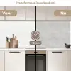 Grijs - Beton - Neutraal keuken achterwand 2 middel 871 -voor-na2_NL