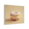 Donut - Romig - Poedersuiker - Beige PET vilt klein -3d
