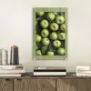 Appels - Groen - bladeren plexiglas 5mm klein -sfeer1