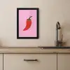Peper - Rood - Illustratie KitchenYeah - Keuken - Fotolijst klein -sfeer2