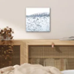 Luchtbellen - Water - Dynamisch aluminium wit klein -sfeer3