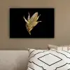 Mais - Eten - Goud - Zwart canvas 2cm klein -sfeer3
