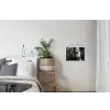 Paard - Schimmel - Portret textielposter latten blank klein -woonkamer