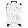 Kleine stipjes over een witte achtergrond NBS - Handbagage koffer - Kinderen Unisex middel -productfoto_recht