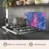 Tijger - Roze - Bladeren - Jungle keuken achterwand spatscherm klein -usp_NL