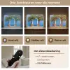 Citroenbomen - Geel - Deur - Potten Light Box met batterij (Wandlamp) middel -USP_lichtkleurNL