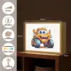 Auto - Oranje - Jongen - Kind Light Box met batterij (Wandlamp kind) middel -USP_websiteoverzichtNL