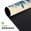 Vissen - Minimalistisch - Blauw Muismat XXL klein -sfeer2