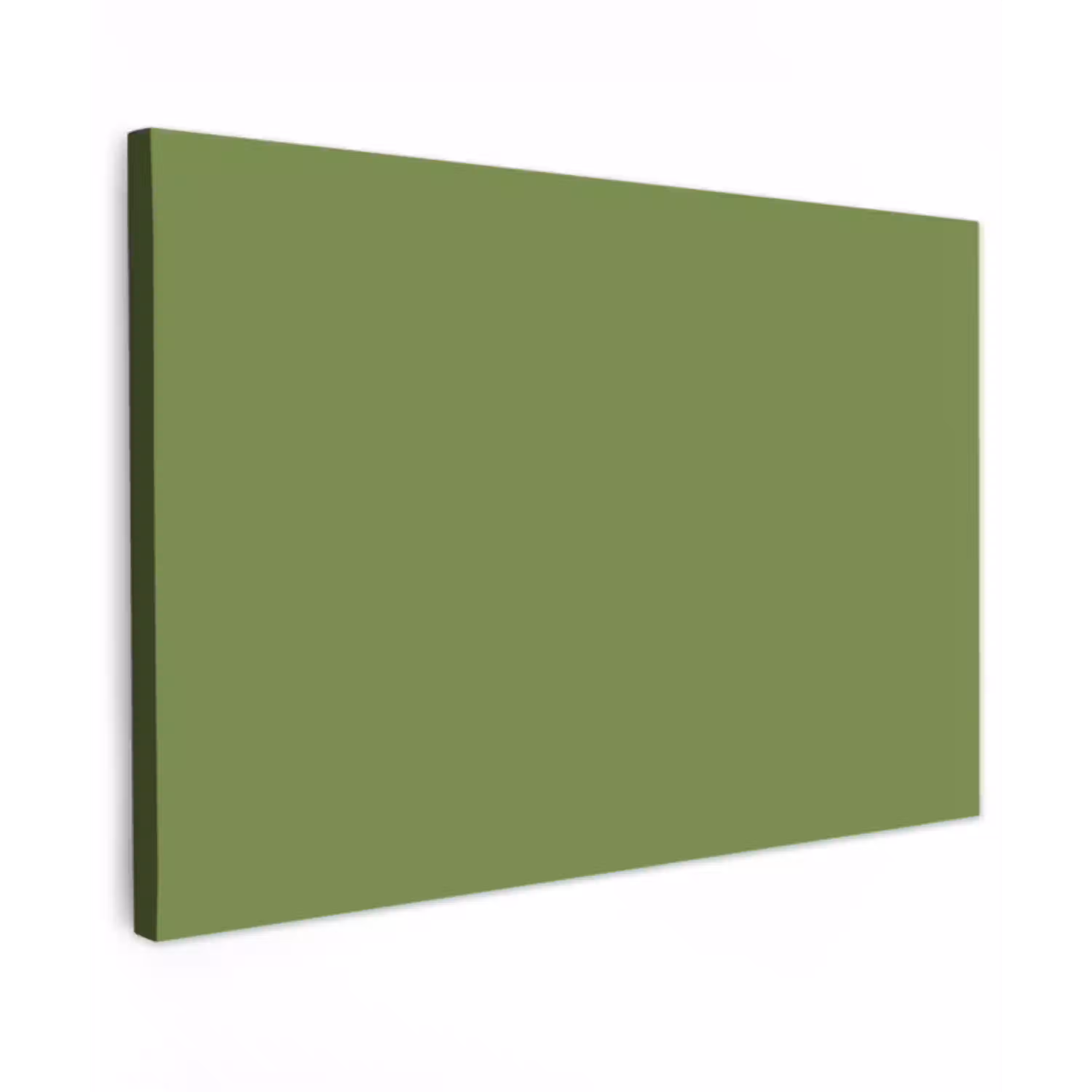 Moss - Green - Groen Tuinposter op houten frame 2 cm dik klein 845 -3d