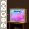Sterren - Roze - Blauw Light Box met batterij (Wandlamp kind) middel -USP_websiteoverzichtNL