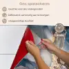 Marmer - Grijs - Blauw - Luxe - Goud keuken achterwand spatscherm klein -spatscherm_NL