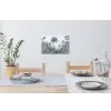 Jungle - Modern - Blauw - Groen Muursticker klein -eettafel