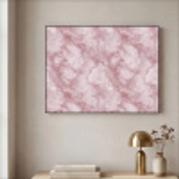 Roze - Kwartsmarmer - Aders Textielframe zwart klein 947 -sfeer2