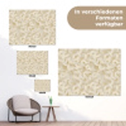 Abstract - Lijnen - Beige tuinposter los doek klein 239 -Xsfeer9_DE