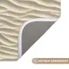 Zand - Golven - Beige Badmat klein 997 -USP_AntislipNL