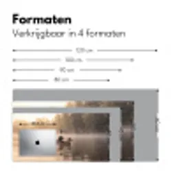 Eenden - Water - Mist - Natuur Muismat XXL klein -sfeer5