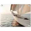 Zeilboot - Zee - Beige - Zon tuinposter los doek klein -3d