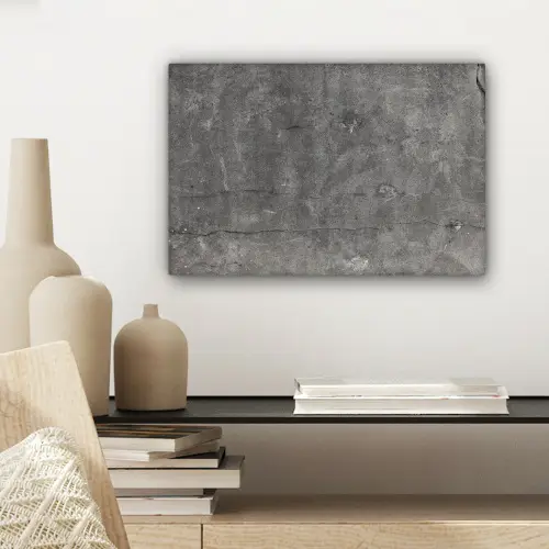 Beton - Muur - Cement canvas 2cm klein -sfeer6