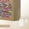 Spat - Abstract - Waterverf - Multi Light Box met batterij (Wandlamp) middel 907 -USP_websiteoplaadbaarNL