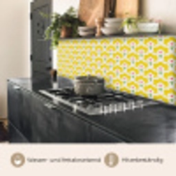 Design - Retro - Seventies - Geel keuken achterwand 2 middel 871 -usp_DE