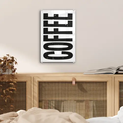 Koffie - Decoratie - Japandi - Vintage plexiglas 5mm klein -sfeer4
