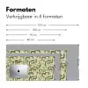 Modern - Grafisch - Groen Muismat XXL klein 681 -sfeer5