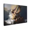De storm op het meer van Galilea - Rembrandt van Rijn canvas 2cm klein -z3d