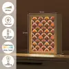 Patroon - Retro - Kleurrijk Light Box met kabel (Tafellamp) klein 925 -USP_NL