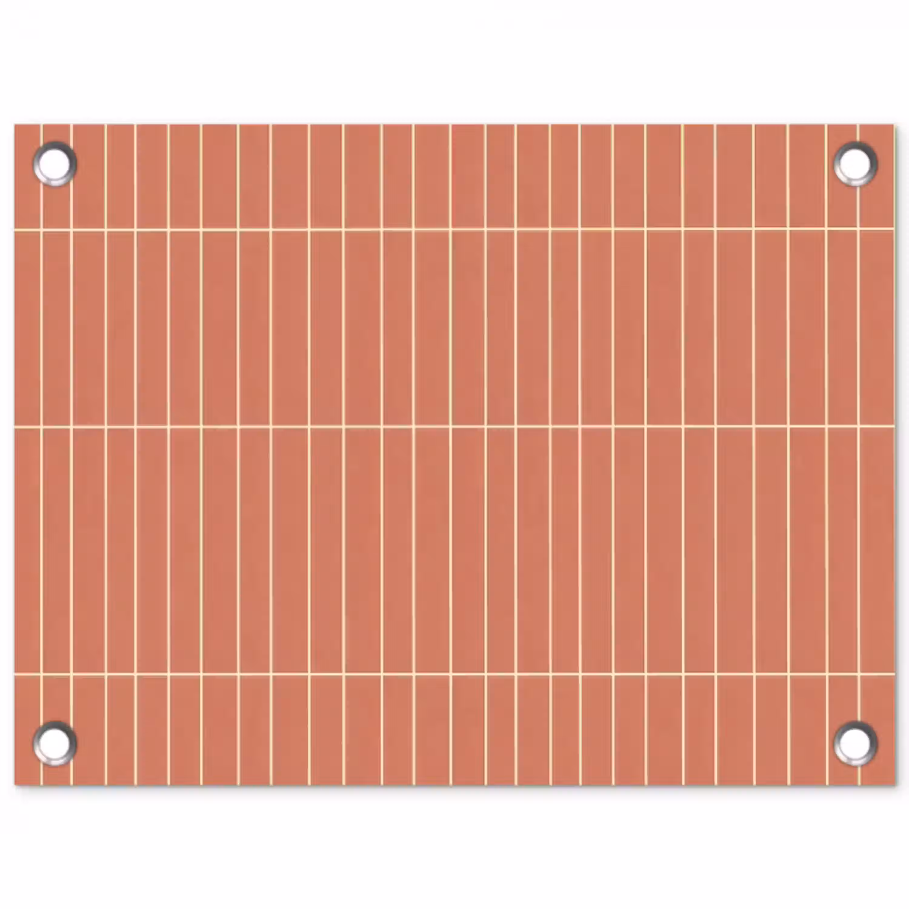 Patroon - Tegels - Terracotta tuinposter los doek klein 239 -3d