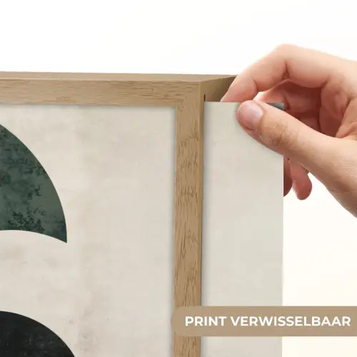 Bogen - Donkergroen - Lijnen Light Box met batterij (Wandlamp) middel -USP_websiteprintNL
