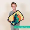 Dino - Triceratops  - Dier Kinderkoffer - Zwart klein -sfeer4_NL