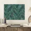 Bladeren - Inductie beschermer - Jungle - Tropical PET vilt klein -sfeer1
