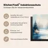 Bos - Winter - Natuur - Abstract - Sneeuw Inductie beschermer vinyl 3mm middel -tsfeer2_DE