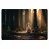 Konijn - Bos - Zonnestralen Placemat vinyl groot -zzsfeer1_Kitchenyeah-website