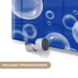 Bubbels - Patroon - Blauw plexiglas 5mm klein -zzsysteem_NL