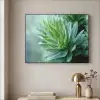 Blad - Plant - Groen - Textuur Textielframe - compleet frame klein -sfeer2